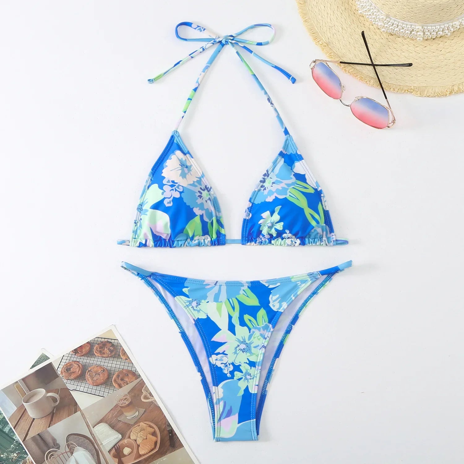 Flower Print Swimsuit