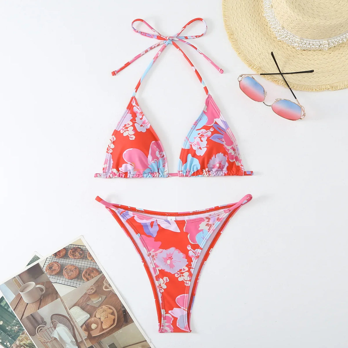 Flower Print Swimsuit