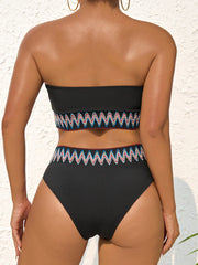 Strapless 2 Piece Bikini Set