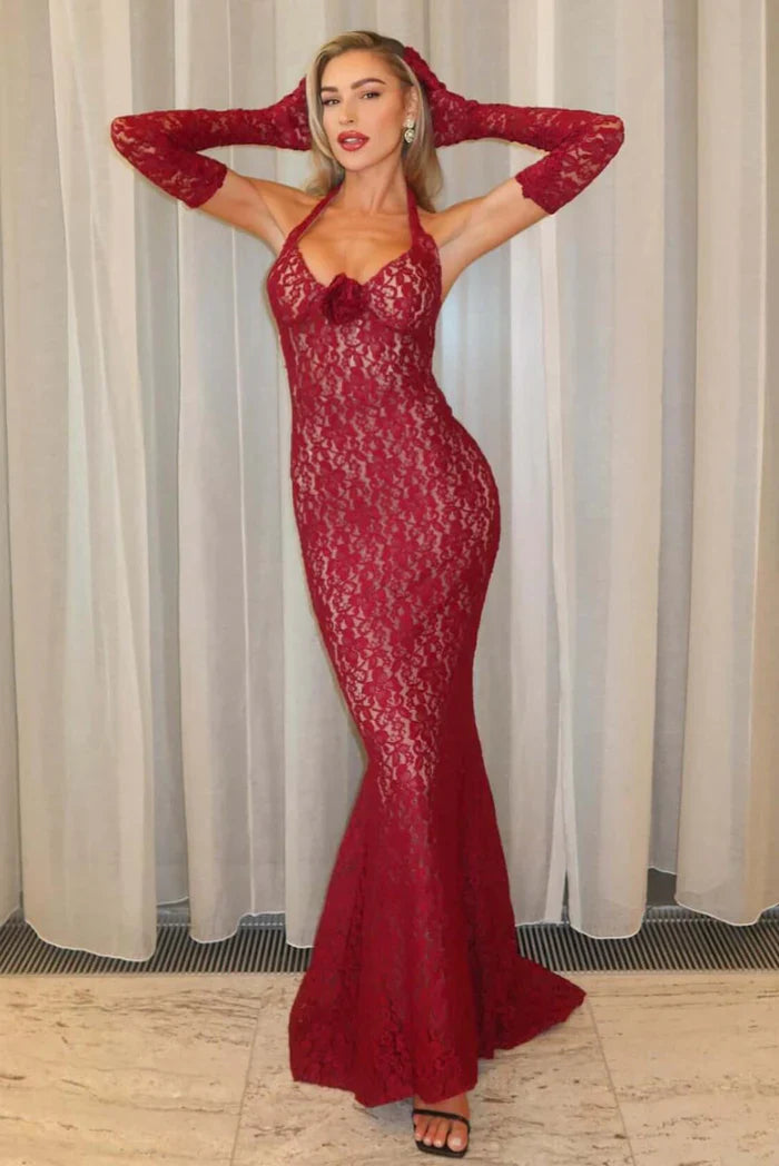 Alyia Lace Maxi