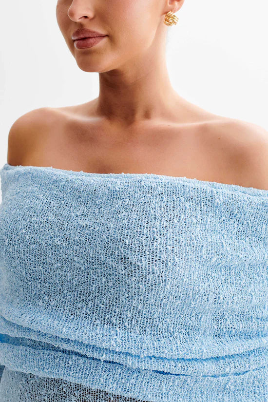 ALLURE BOUCLE MAXI DRESS