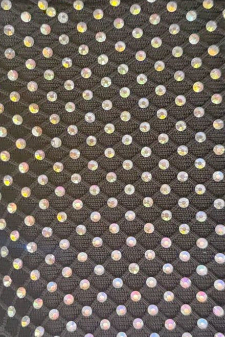 Elite V Neck Mesh Mini Dress Set-White