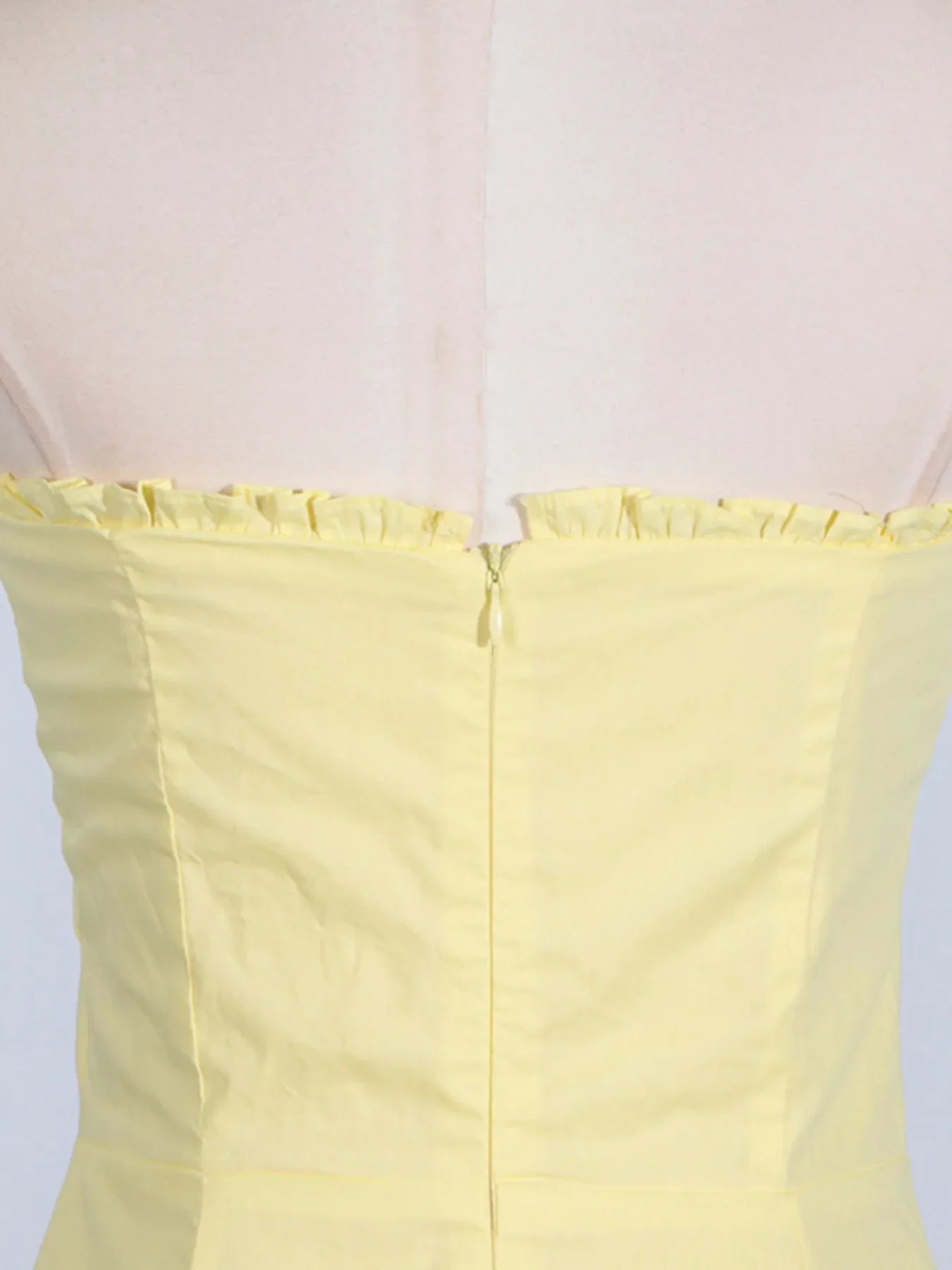 Slit Sleeveless Zip Back Midi Dress