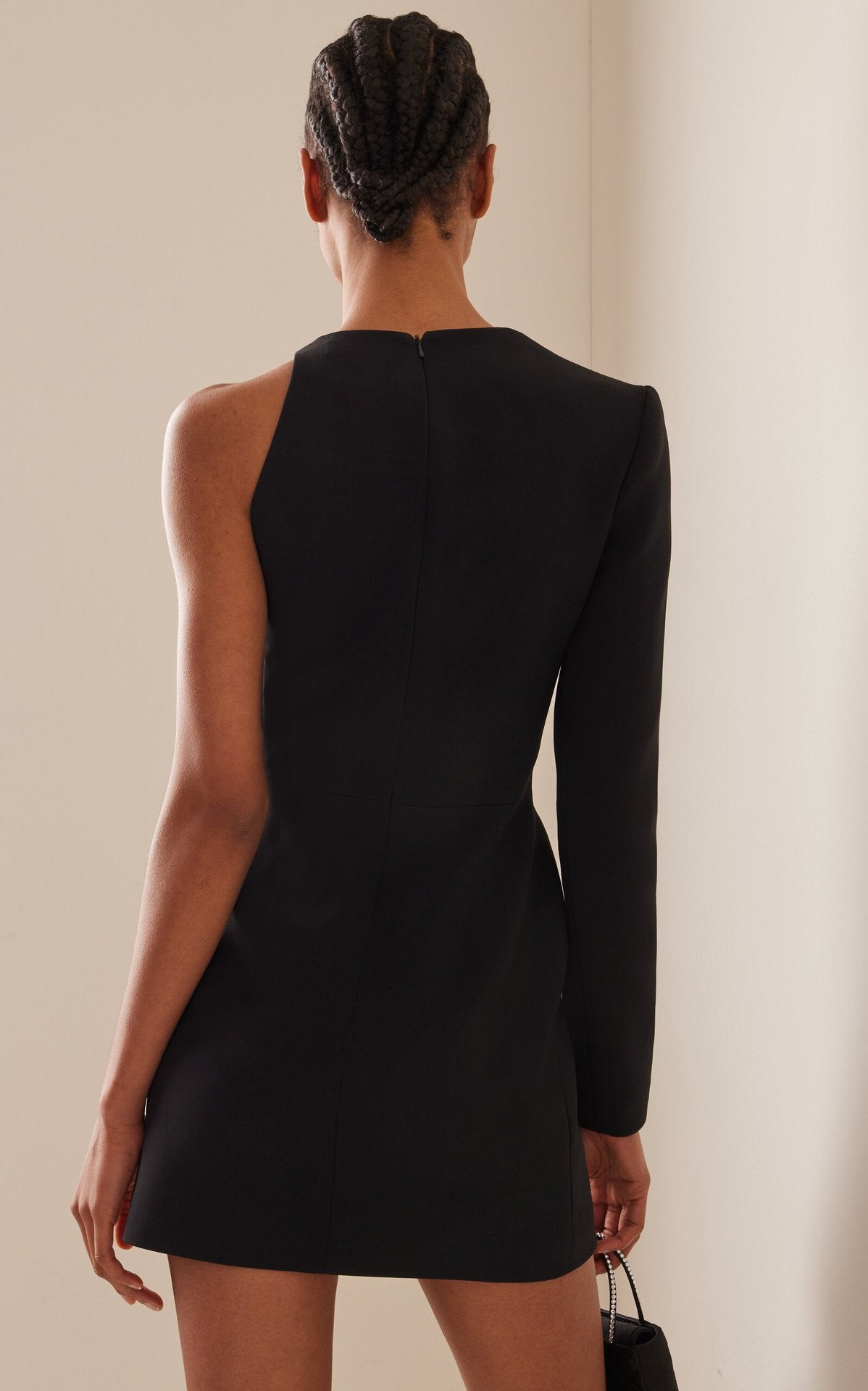 Evening See-through One Shoulder Dress