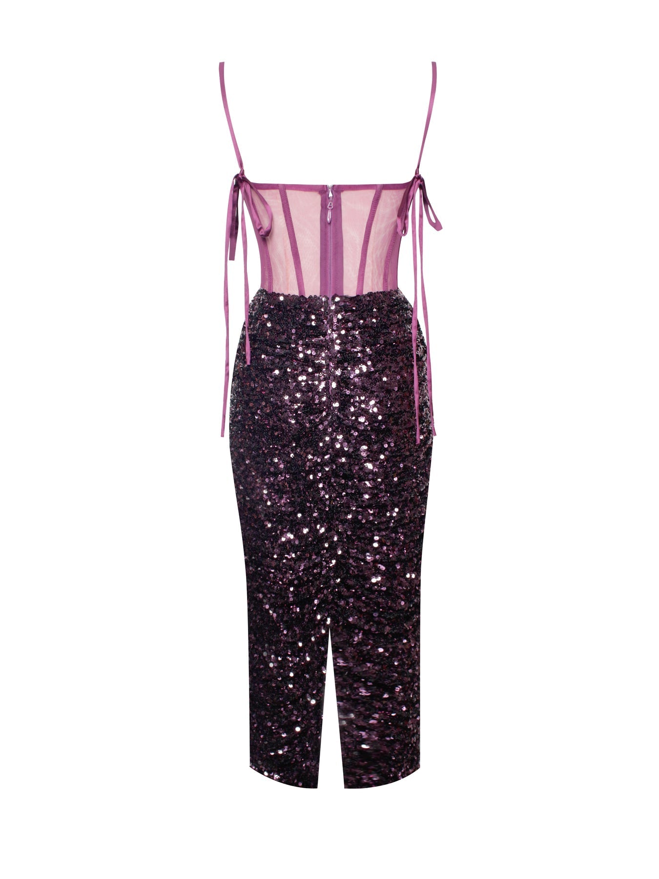 Charming Sequin Corset Elegant Dress
