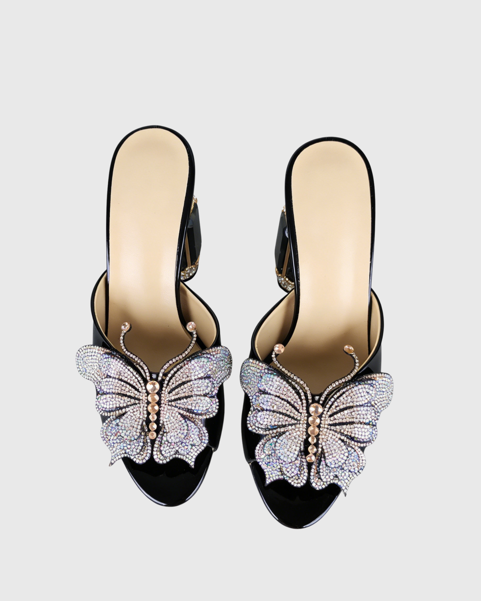 Blythe Rhinestone Rhinestone Gem Heels