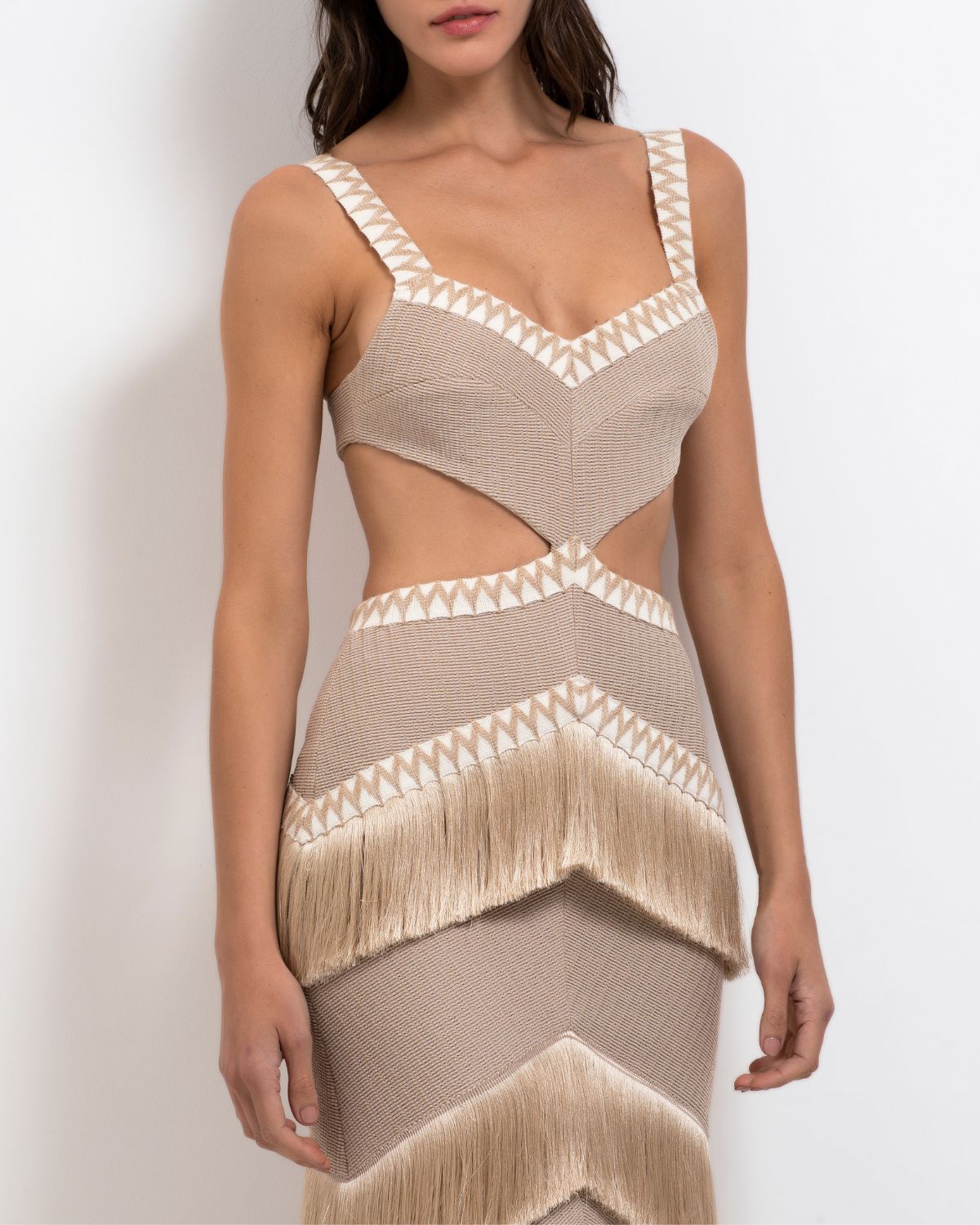 Chic Elegant Knit Bandage Dress