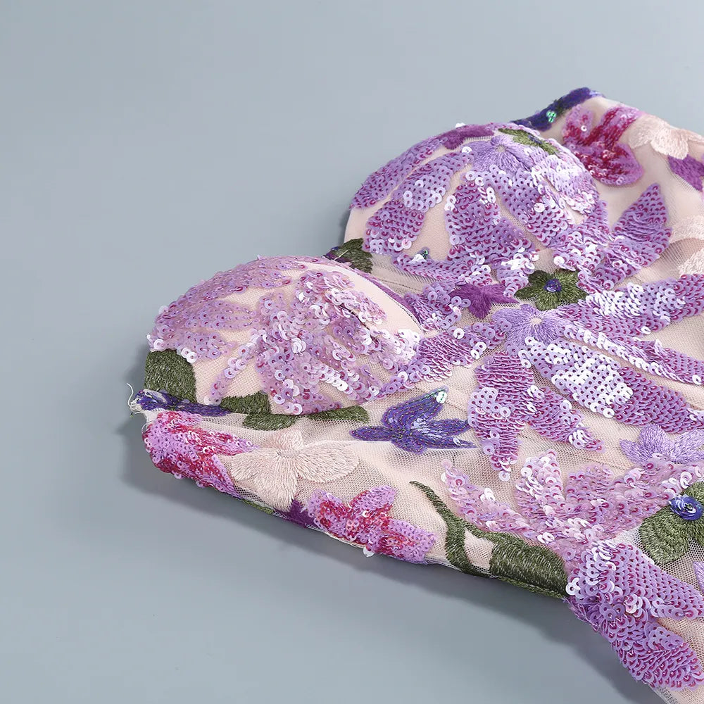 CHIC ELEGANT BACKLESS MAXI DRESS