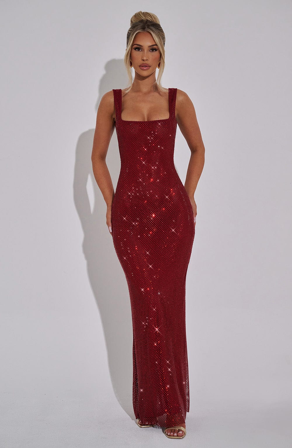 ALLURE SPARKLE MAXI DRESS