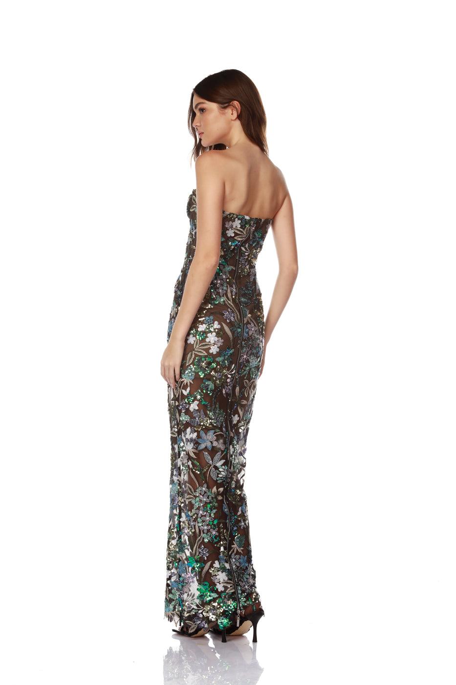Chic Celeb Strapless Elite Maxi Dress