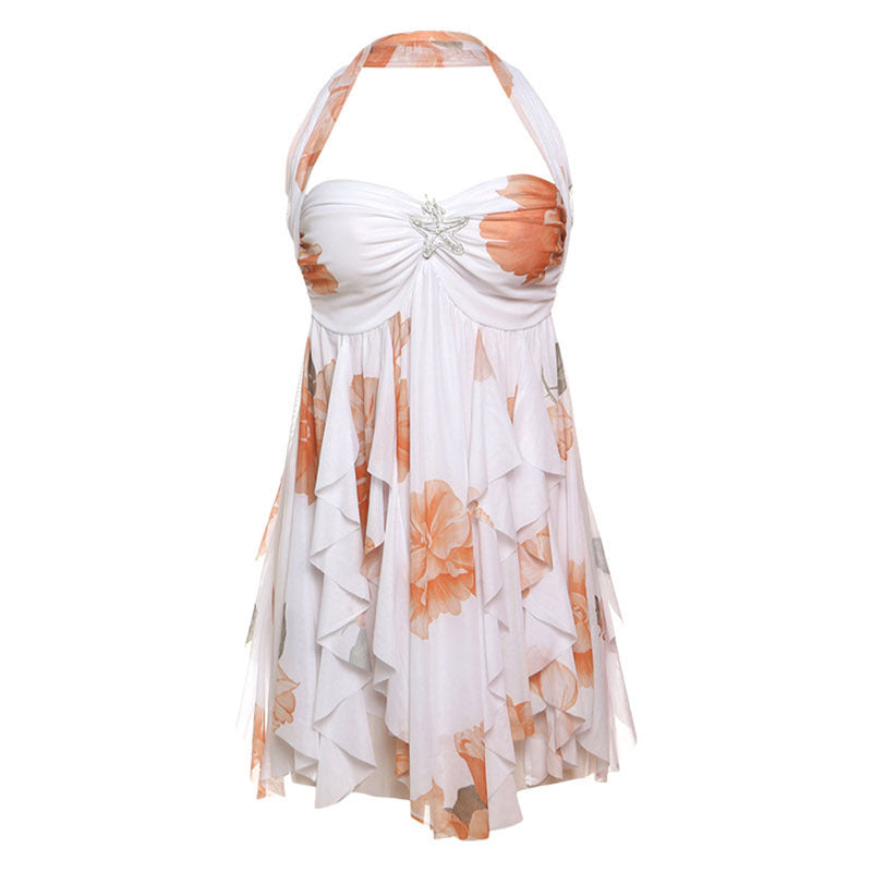 Halter Mini Season Dress