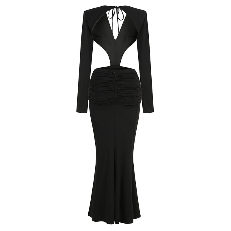 Alyia Backless Gown Dress