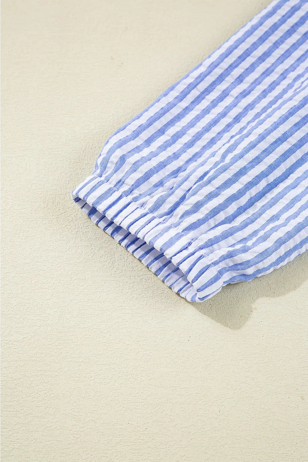 Stripe Tiered Shift Dress with Pockets