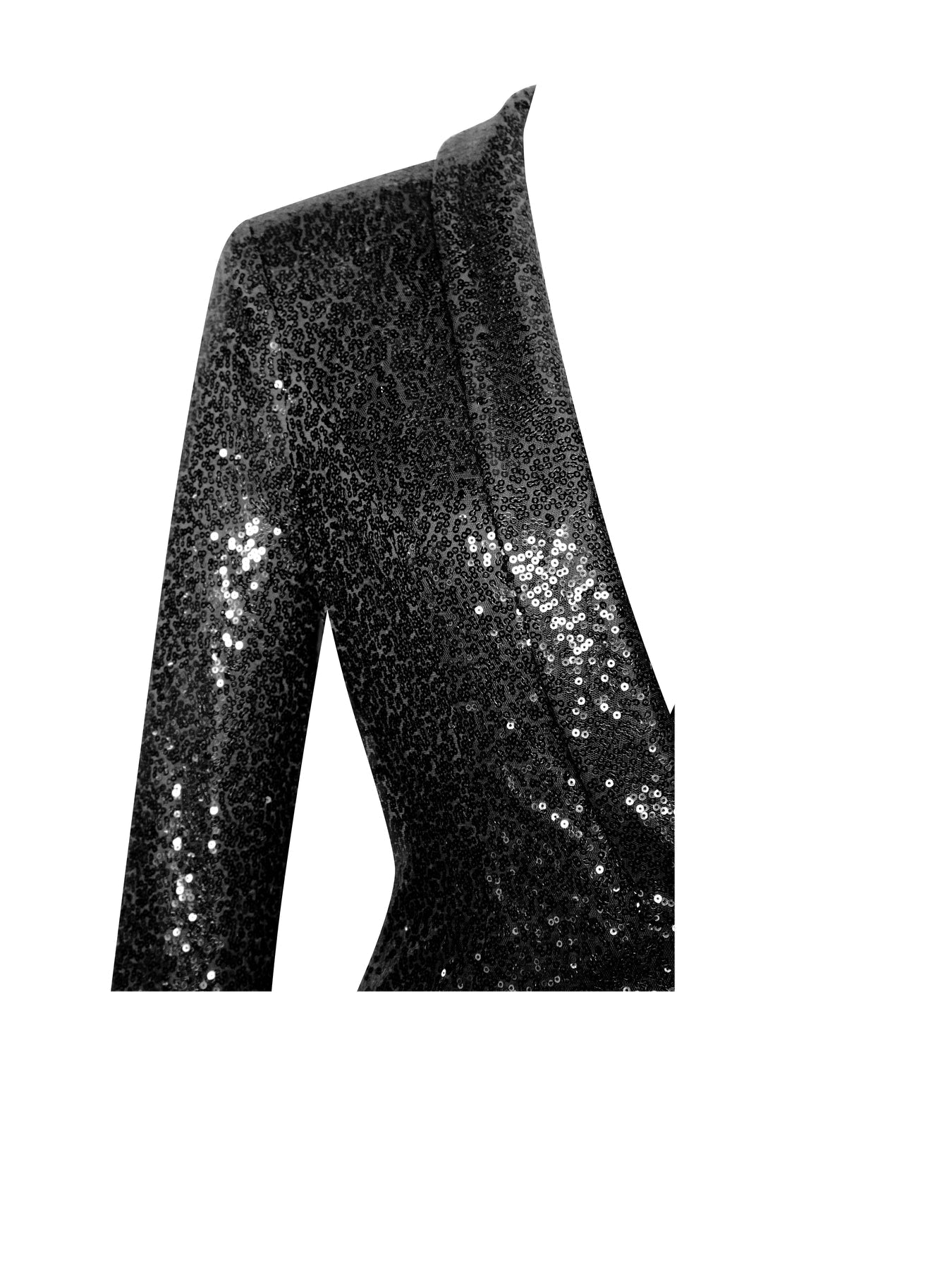 SAPYA MINI BLACK SEQUIN DRESS