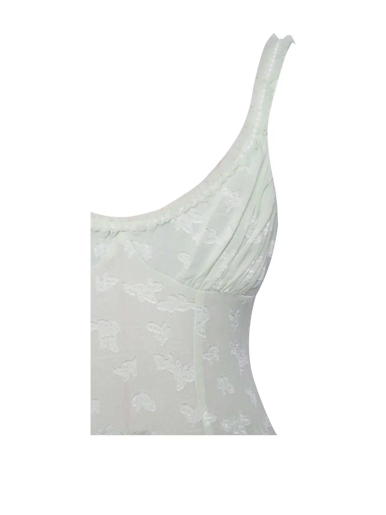 Alyia Lux Weave High Slit Maxi Dress