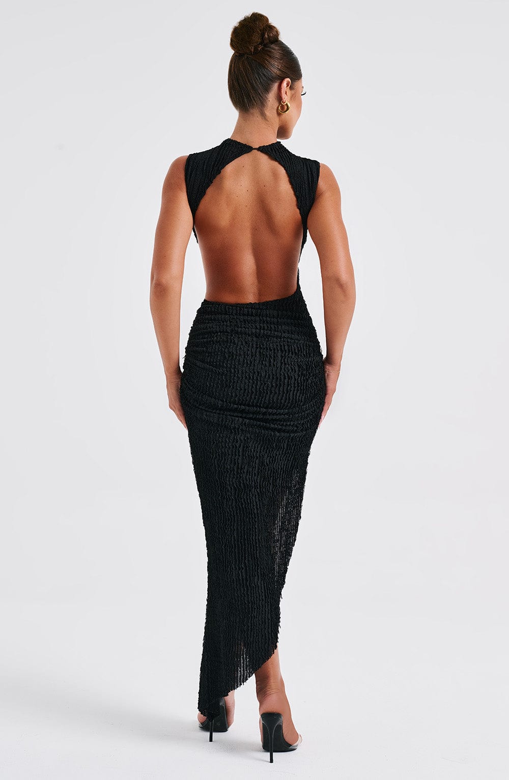 ALESA MIDI BACKLESS DRESS