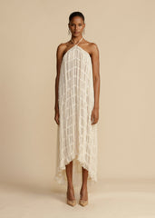 Chic Aurora Skirt and Halter Top Ensemble
