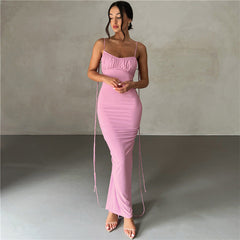 Halter Sexy Backless Slim Dress
