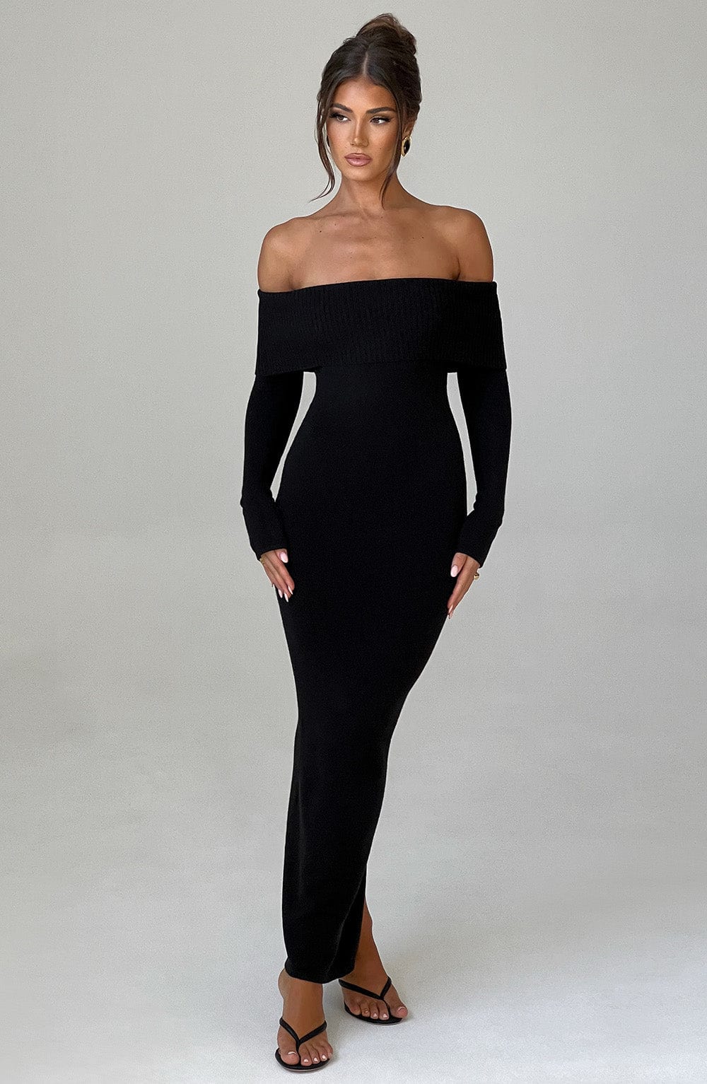 Chic Haven Knit Maxi Dress