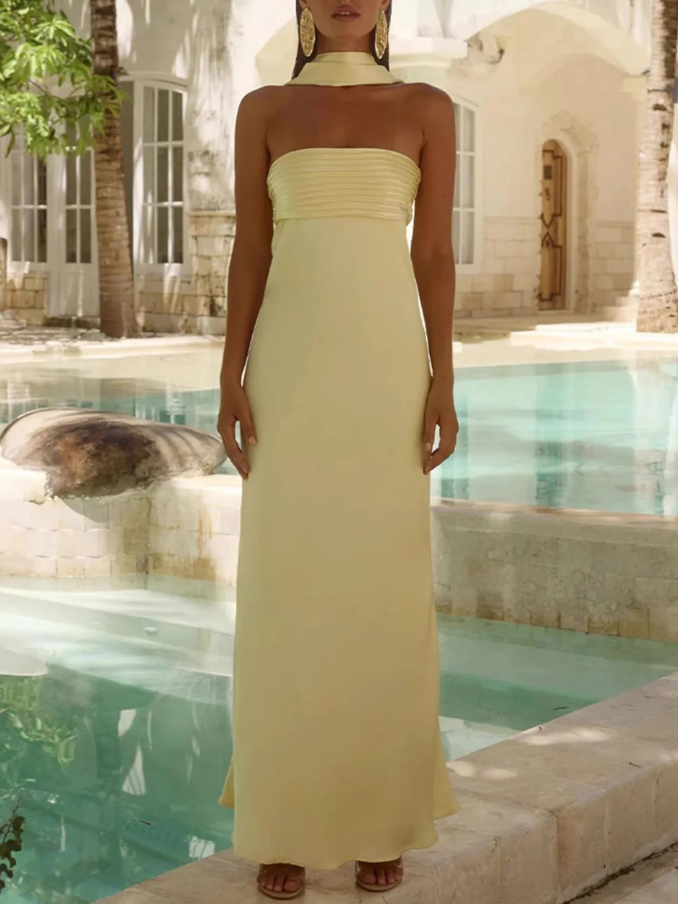 Tube Mermaid Maxi Dress
