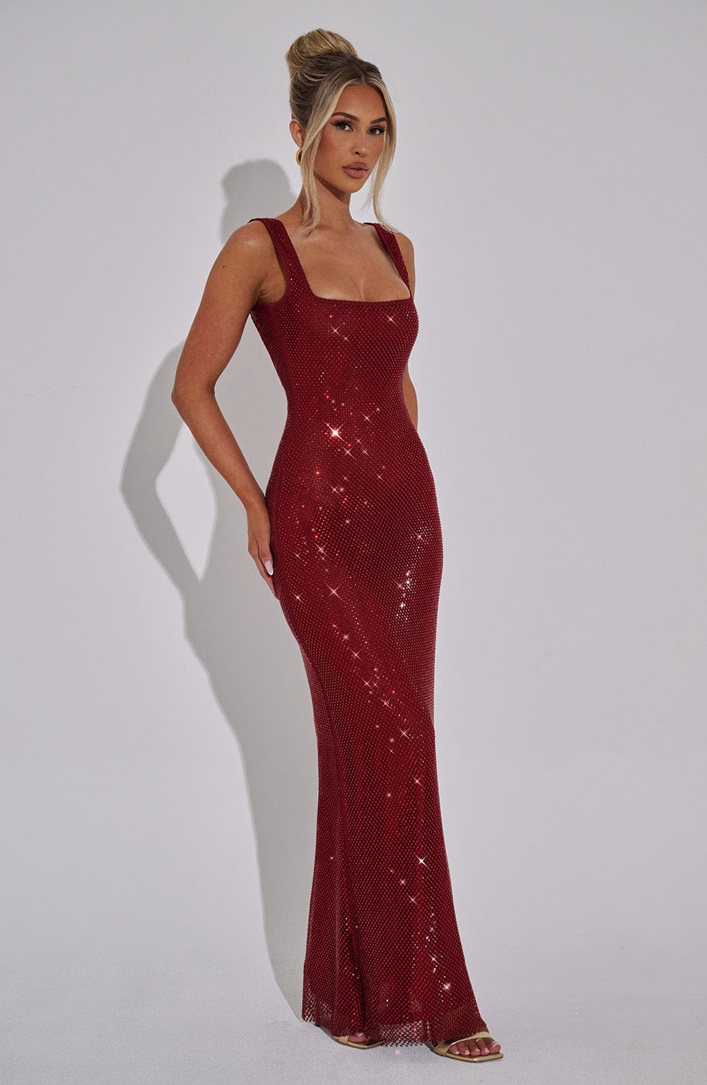 ALLURE SPARKLE MAXI DRESS