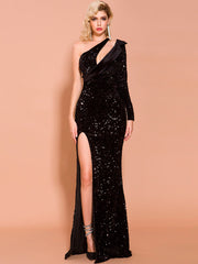 Alyia Sequins Evening Prom dress