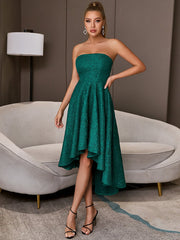 CHIC STRAPLESS ELEGANT PARTY DRESS