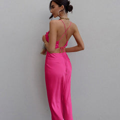 Chic Satin Wedding Dress