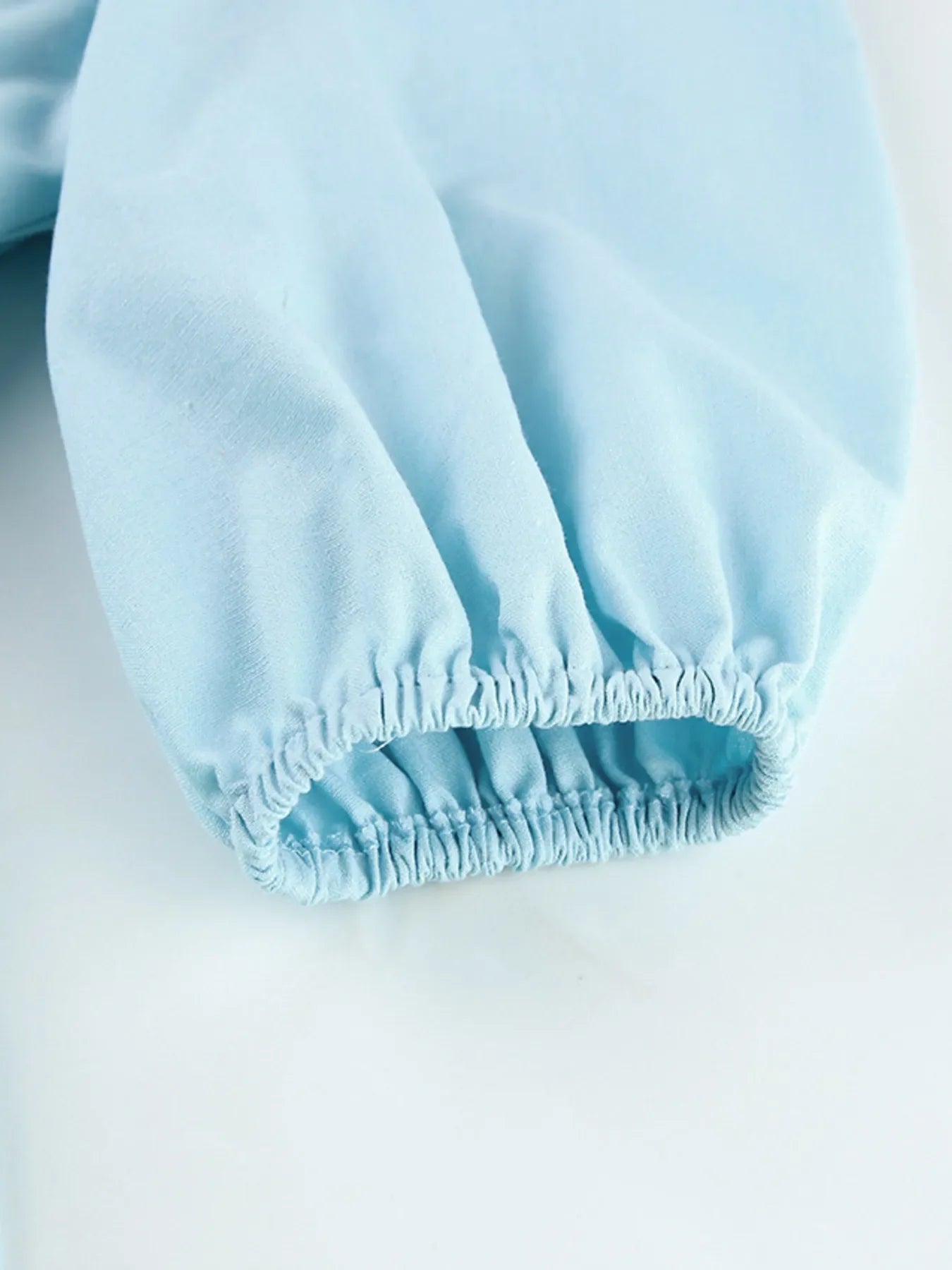 Smocked Puff Sleeve Midi Dress