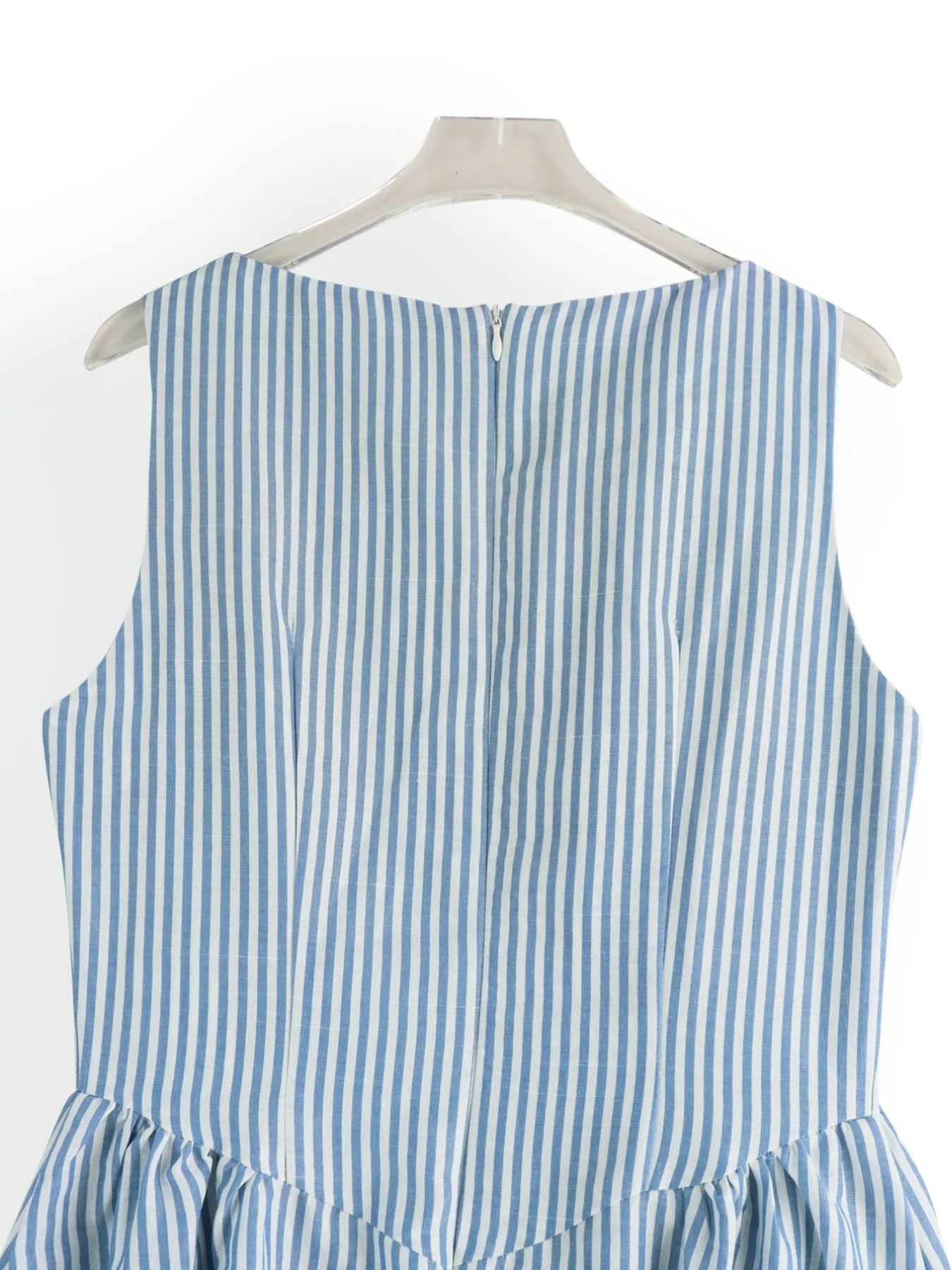 Sleeveless Striped Midi Dress