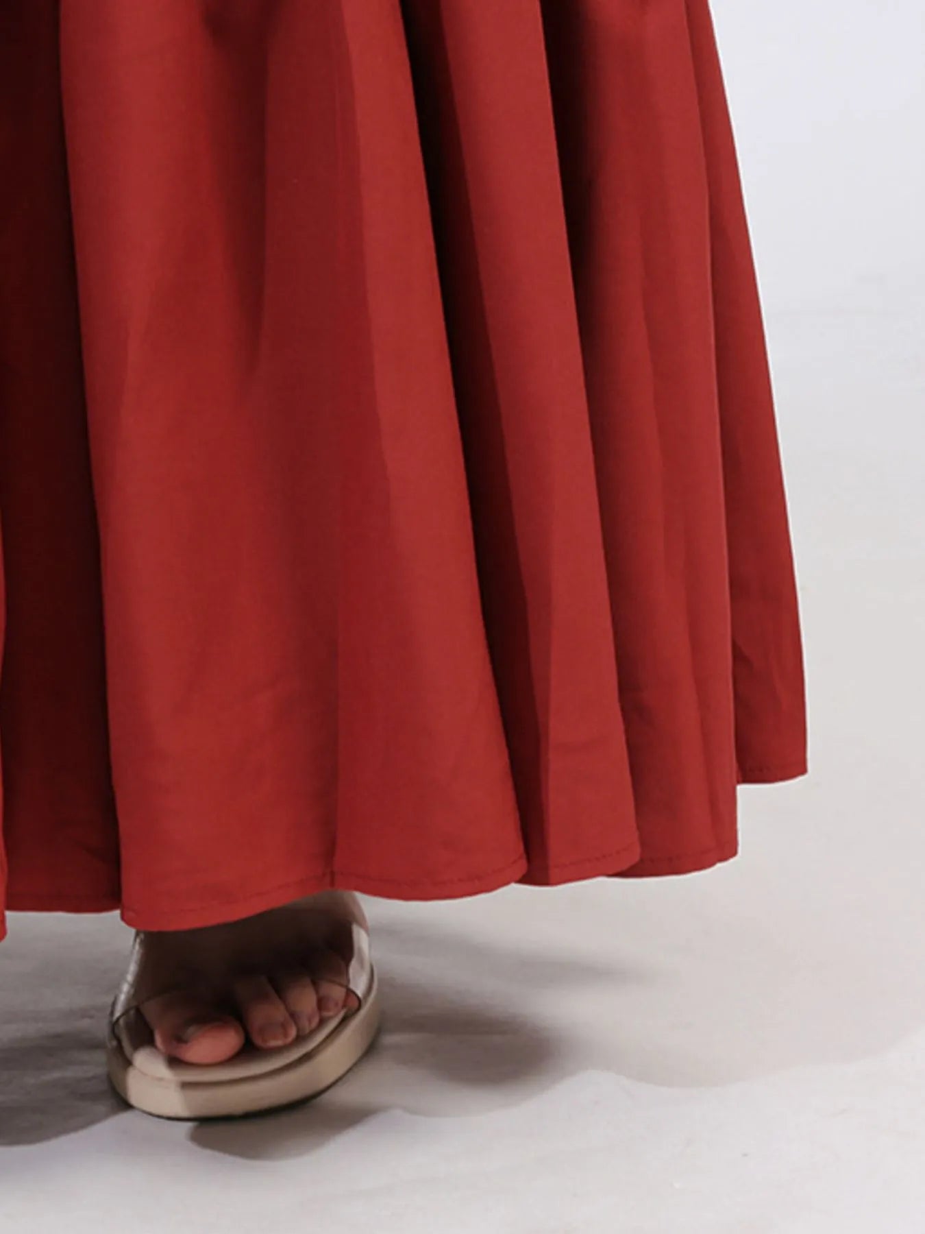 Tiered Tie Waist Maxi Dress