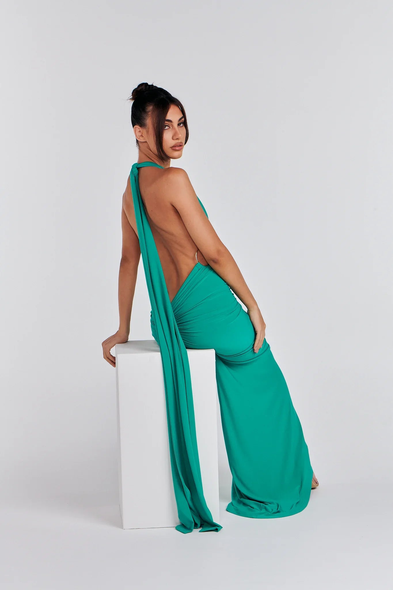 Selika Backless Multi-Way Gown Dress