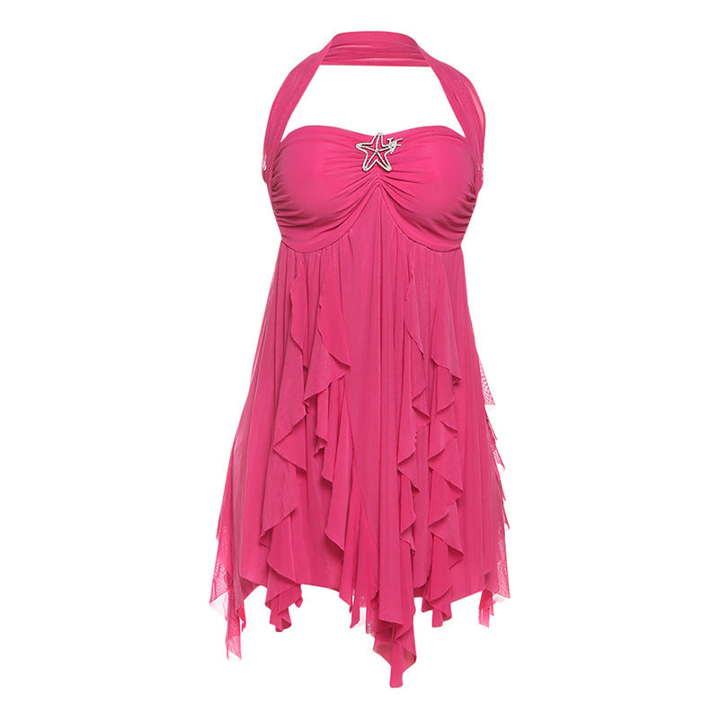 Halter Mini Season Dress