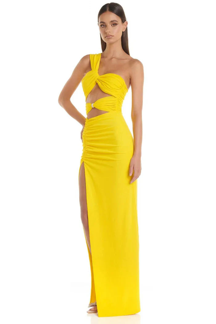 CHIC ELEGANT CUTOUT OCCASIONAL DRESS