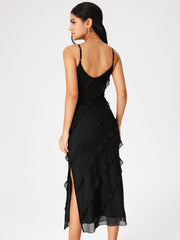 Diablo -lorion Edge Sexy Split Camisole Dress