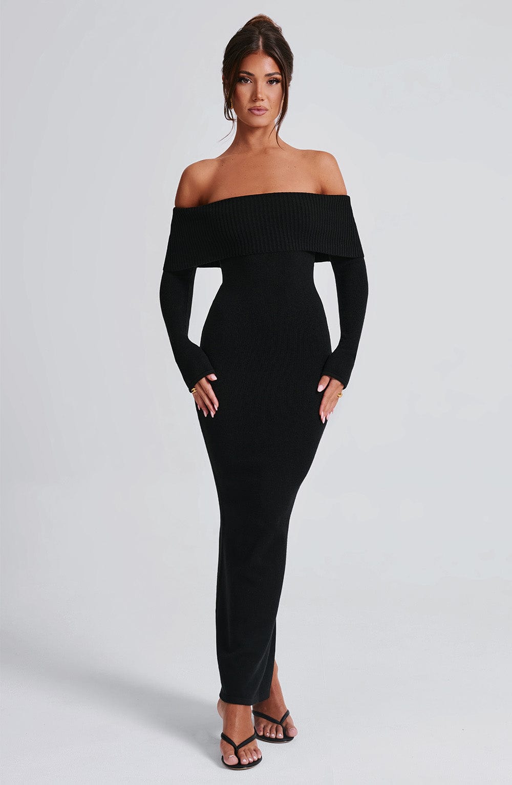Chic Haven Knit Maxi Dress