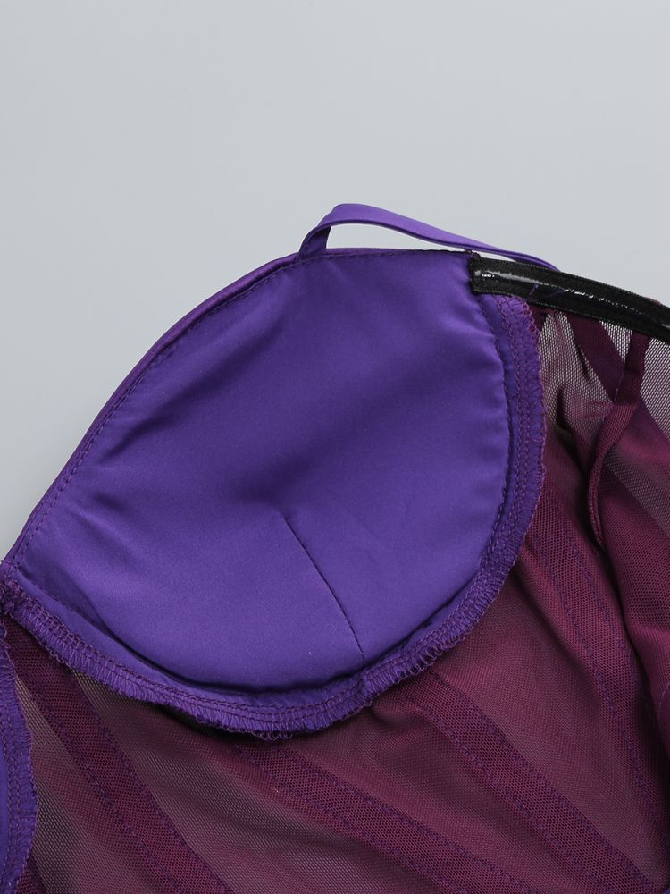 Mesh Corset Mini Dress