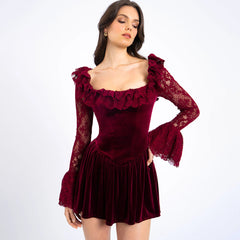 REILA MINI RED DRESS