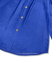 Off Shoulder Decor Button Mini Dress