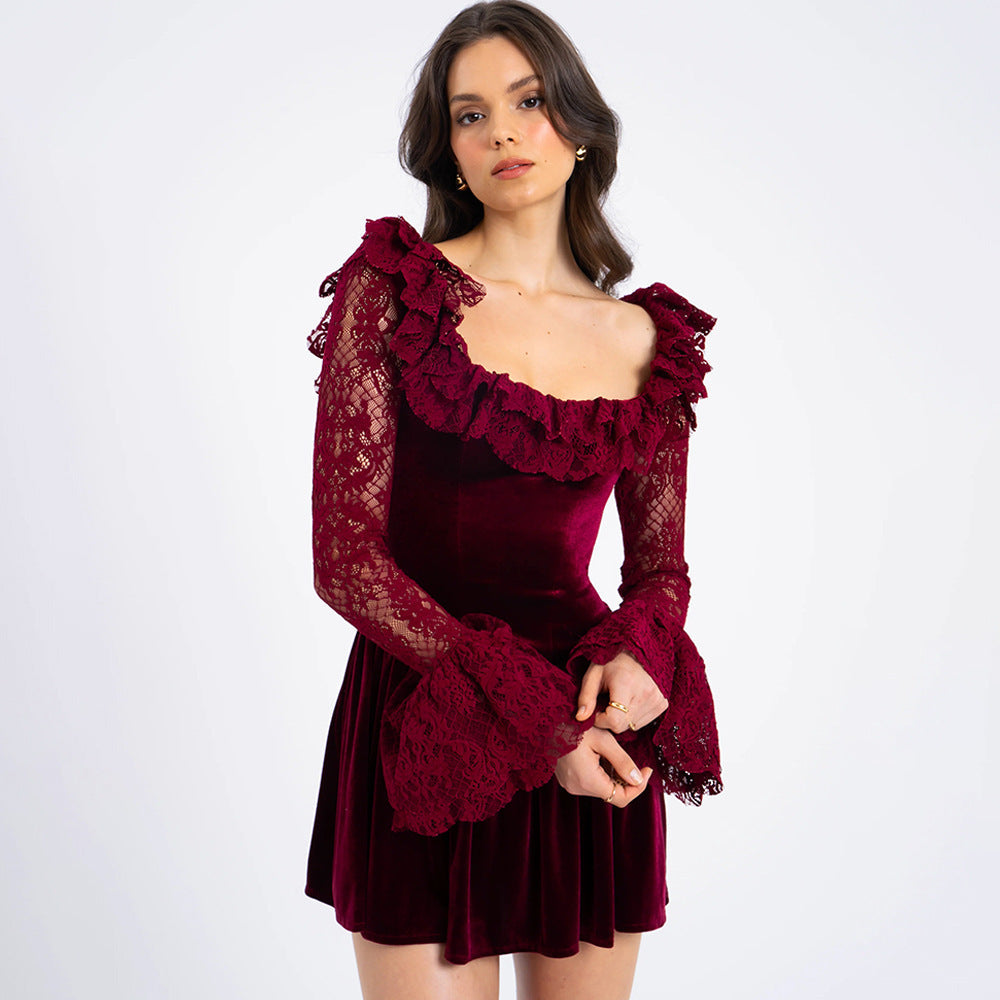 REILA MINI RED DRESS