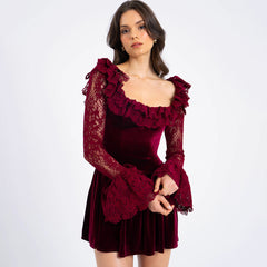 REILA MINI RED DRESS