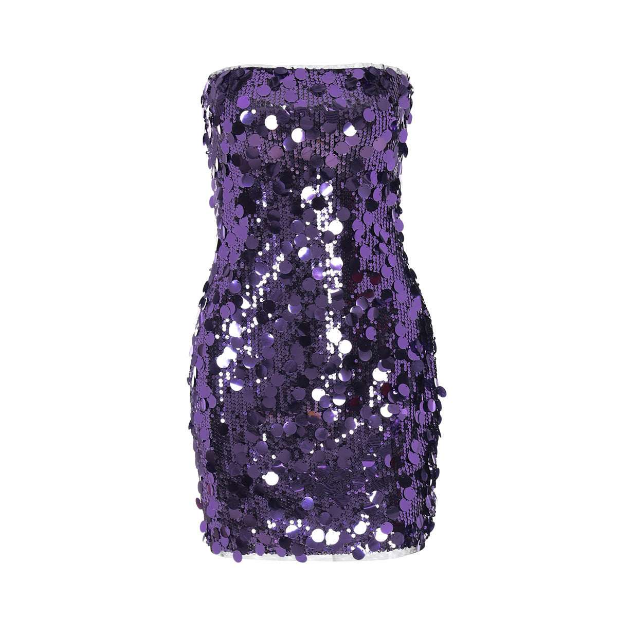 NAIYA MINI PARTY DRESS-PURPLE