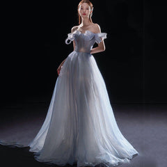 Sky Blue Wedding Dress