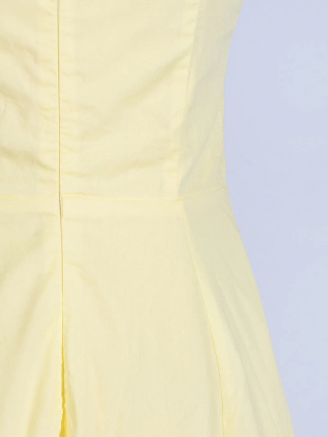 Slit Sleeveless Zip Back Midi Dress