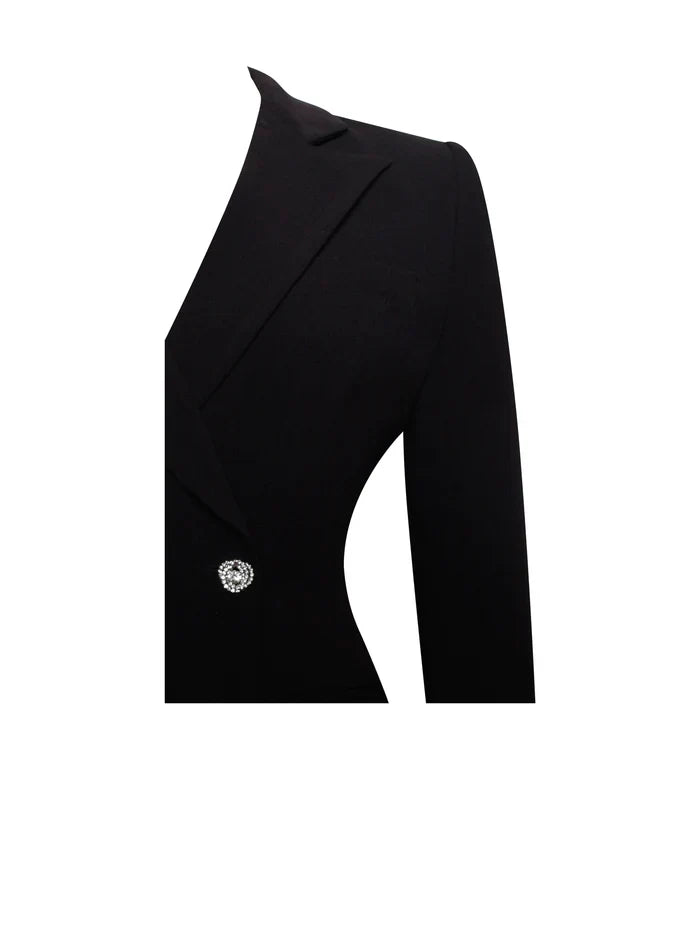 ELERKA MINI FUR SLEEVED BLAZER