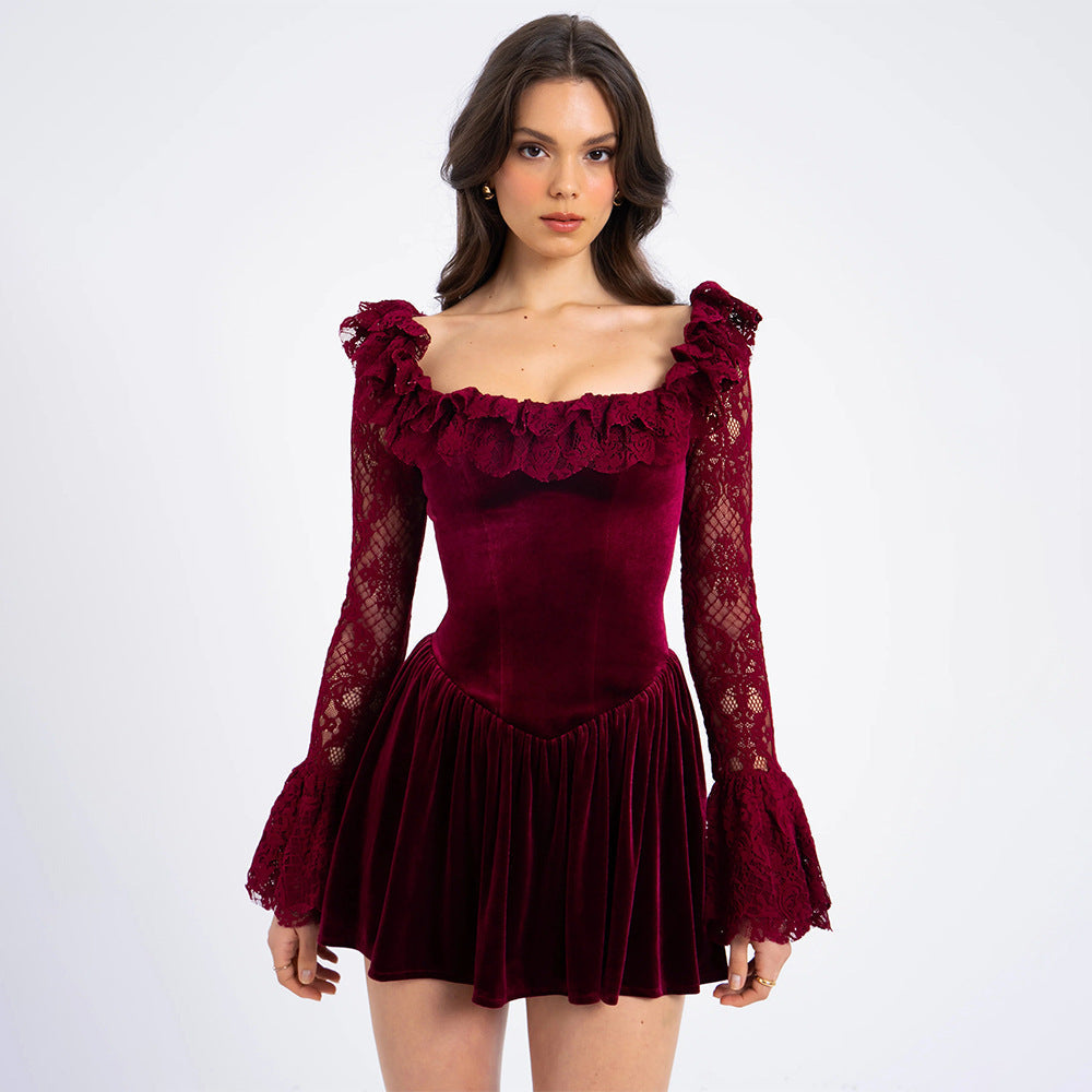 REILA MINI RED DRESS