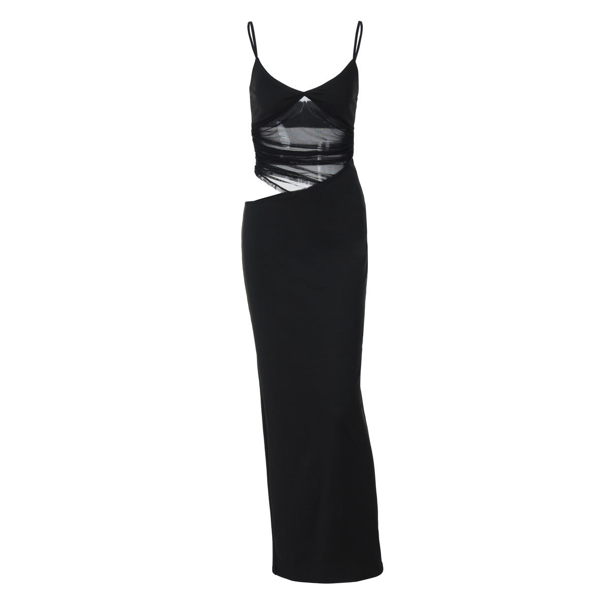 TARA MAXI DRESS-BLACK