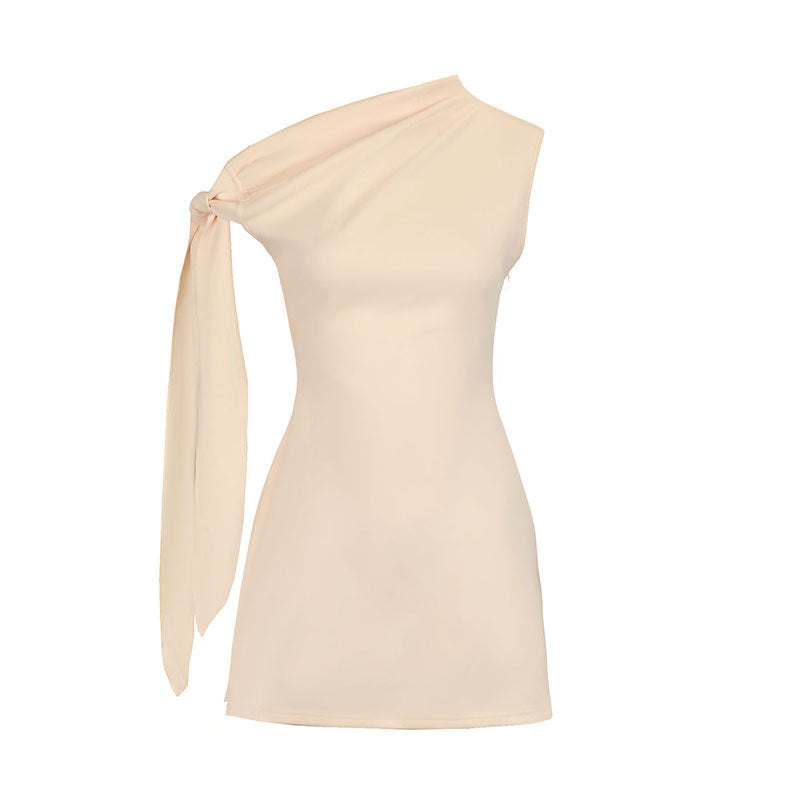 Rhain One Shoulder Mini Dress
