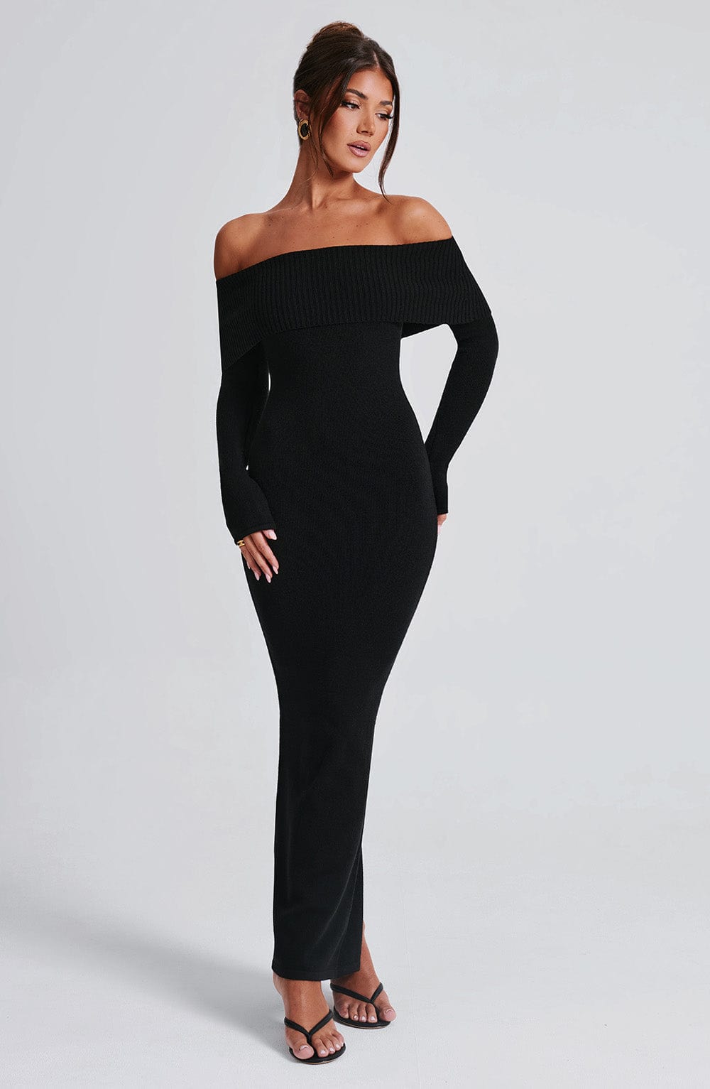 Chic Haven Knit Maxi Dress