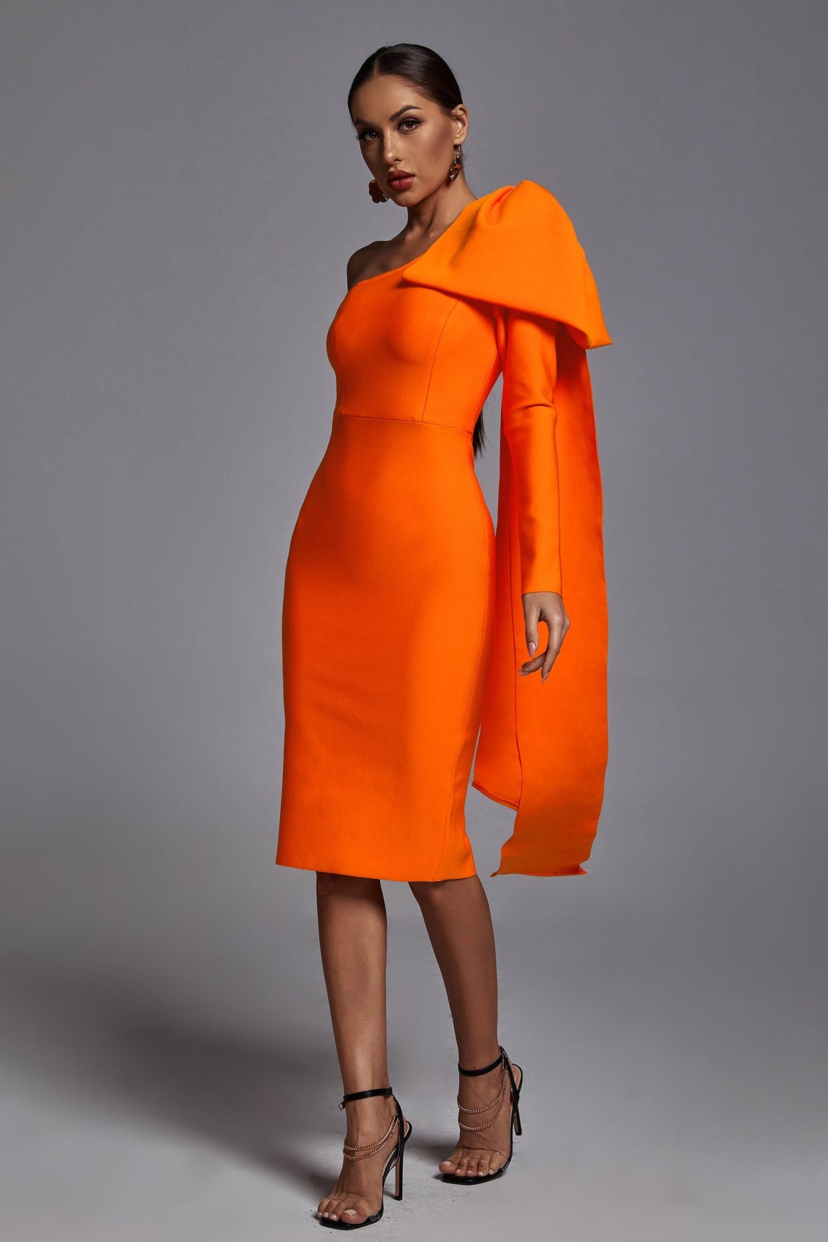 Ayla  One-Shoulder Bandage Dress